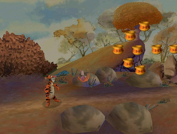 Tigger's honey hunt (kun kassett) - Nintendo 64 spill (n64)