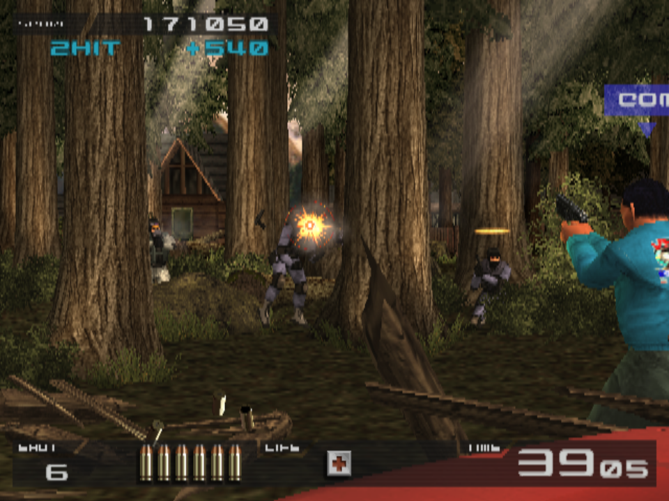 Time Crisis 2 - Playstation 2 spill (PS2)