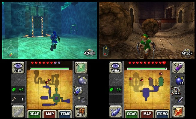 The legend of zelda - Ocarina of time 3D  – Nintendo 3DS spill
