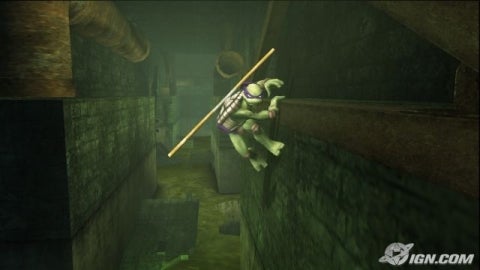 Gameplay-bilde fra TMNT - Nintendo Wii spill