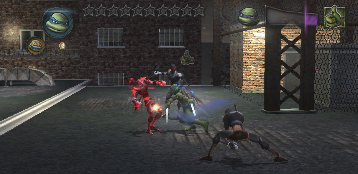 TMNT - Playstation 2 spill (PS2)