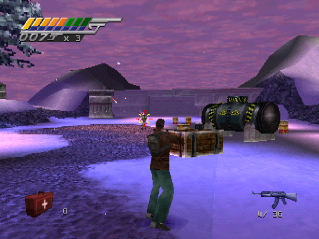 007 - Tomorrow never dies - Playstation 1 spill (PS1)