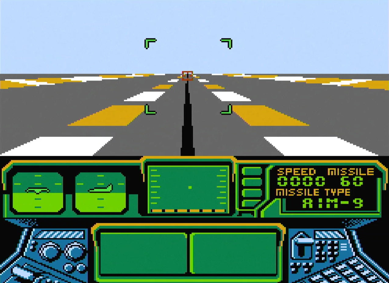 Top gun - The second mission (SCN) (i eske) - NES spill