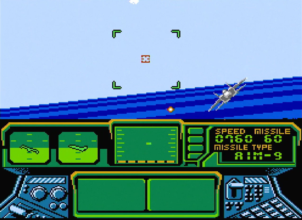 Top gun - The second mission (SCN) (i eske) - NES spill