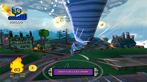 Gameplay-bilde fra Tornado Outbreak – Xbox 360 spill