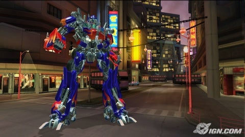 Gameplay-bilde fra Transformers - Revenge of the fallen - Playstation 2 spill (PS2)
