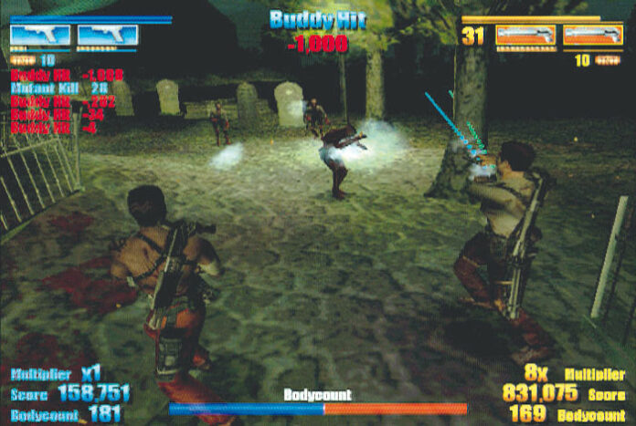 Twin Caliber - Playstation 2 spill (PS2)