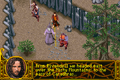 The Lord of the Rings - The Two Towers - Nintendo Gameboy advance spill (GBA)