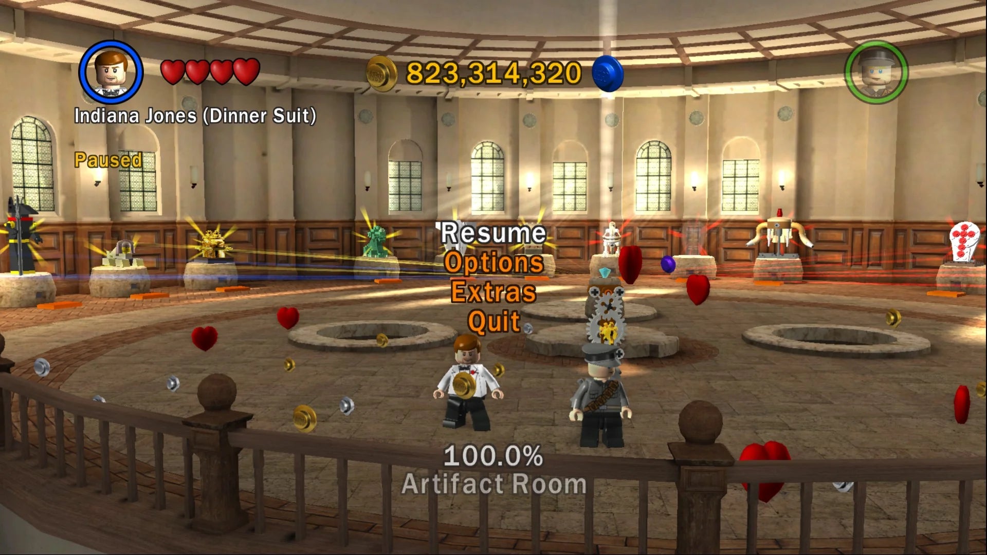 Lego indiana jones - The original adventures (platinum) - Playstation 2 spill (PS2)