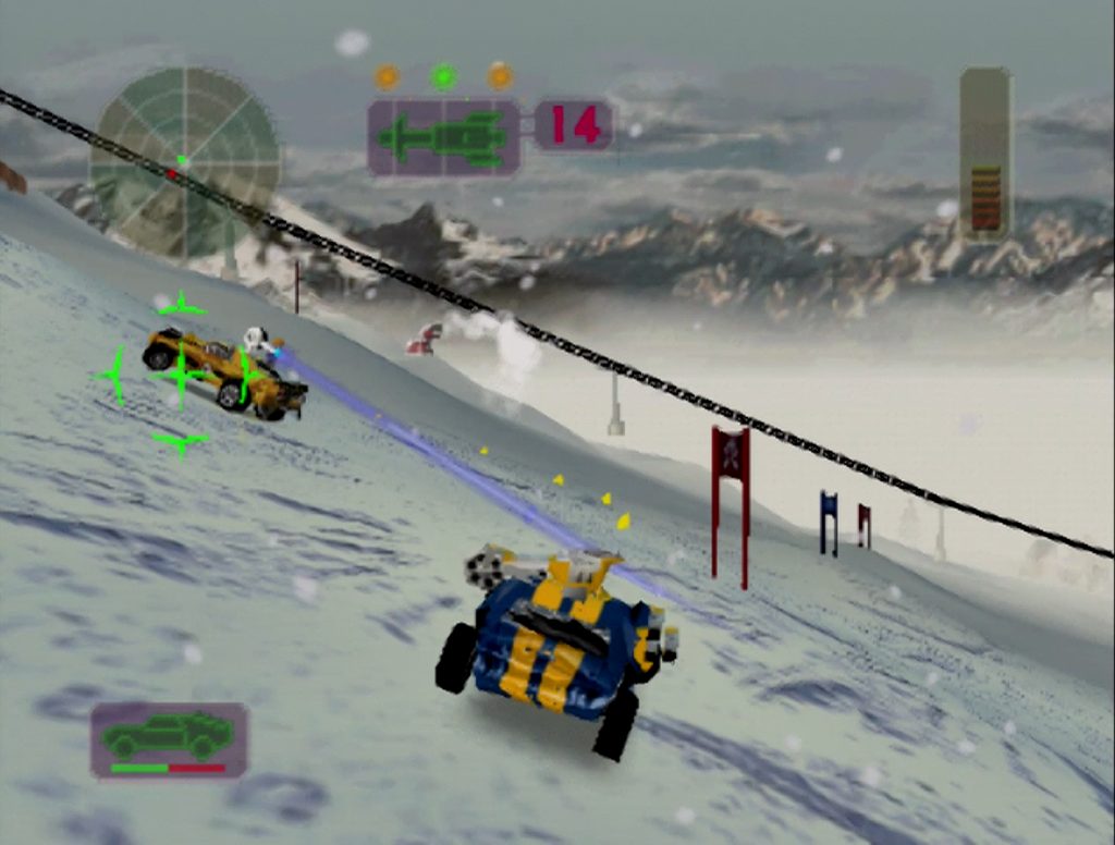 Vigilante 8 (kun kassett) - Nintendo 64 spill (n64)