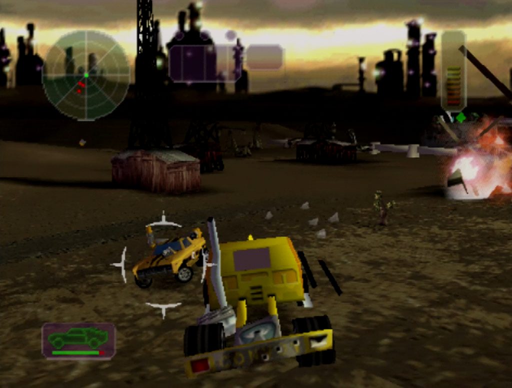 Vigilante 8 (kun kassett) - Nintendo 64 spill (n64)