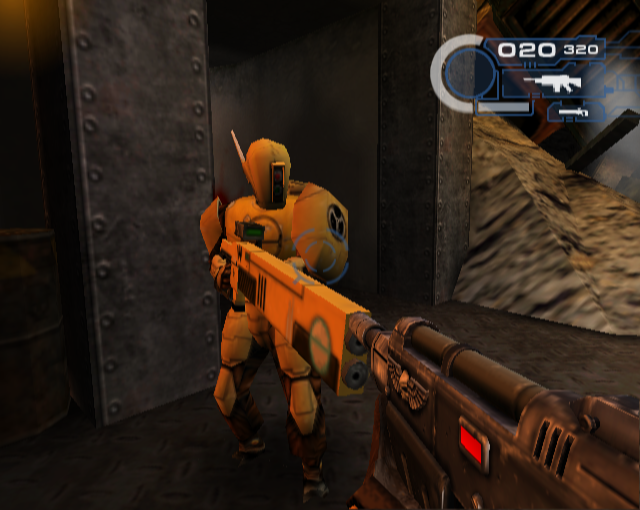 Warhammer 40,000 - Fire warrior - Playstation 2 spill (PS2)