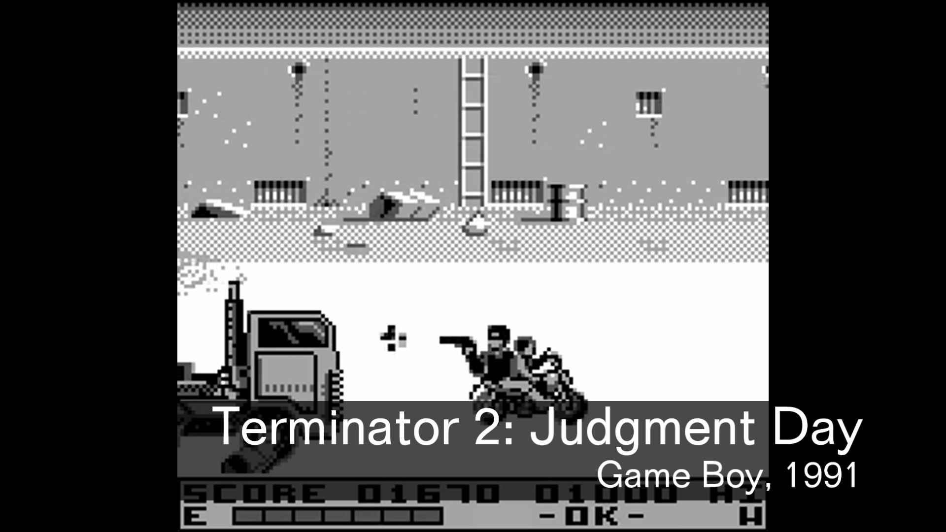 T2 Terminator 2 - Judgement day - Nintendo GameBoy spill