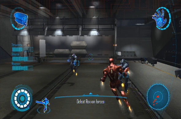 Gameplay-bilde fra Iron man 2 - The video game - Playstation 3 spill (ps3)
