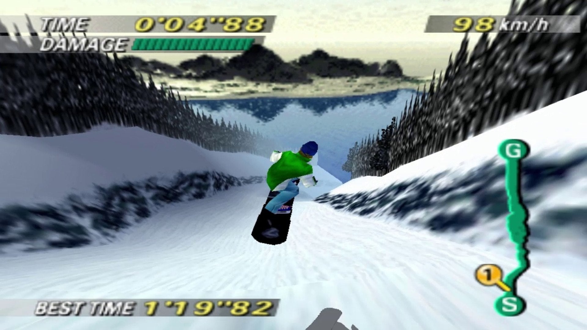 1080° Snowboarding – Nintendo 64 spill (N64)