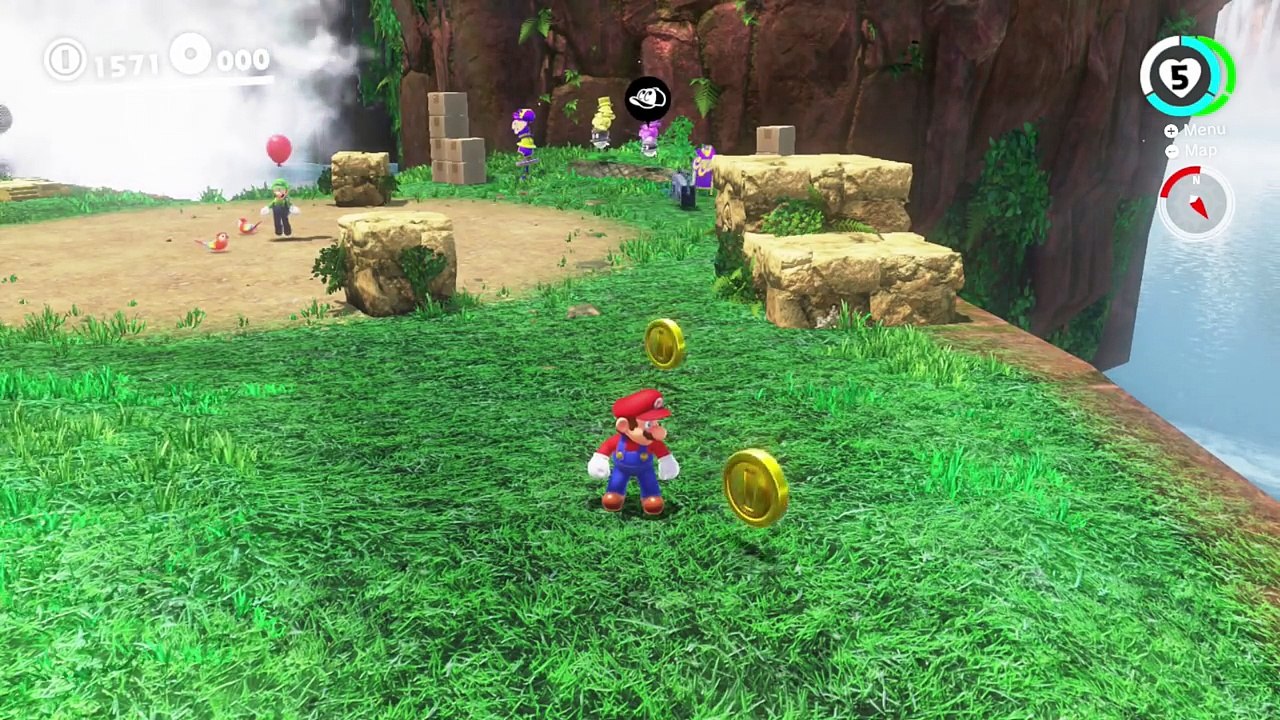 Gameplay-bilde fra Super mario odyssey - Nintendo Switch spill
