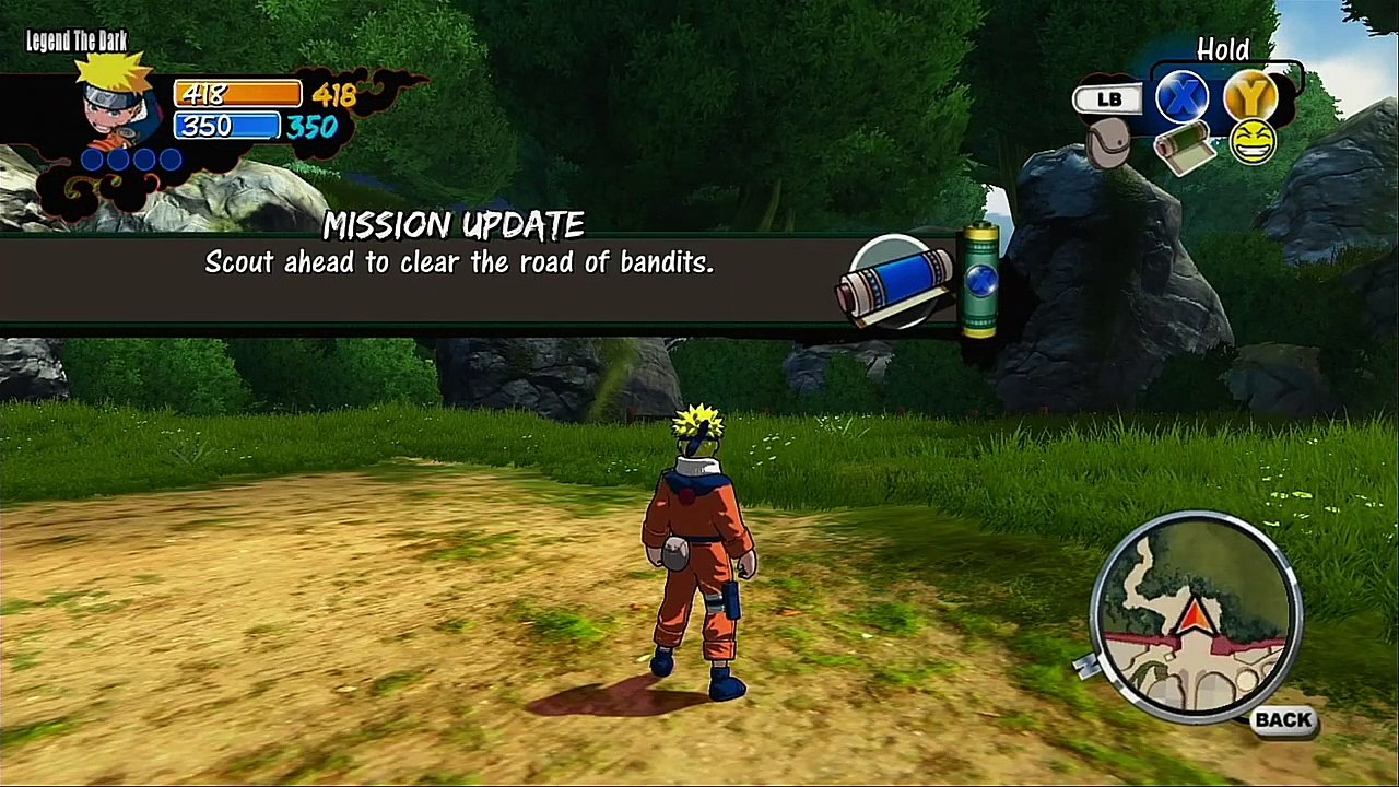 Naruto Rise of a Ninja – Xbox 360 spill