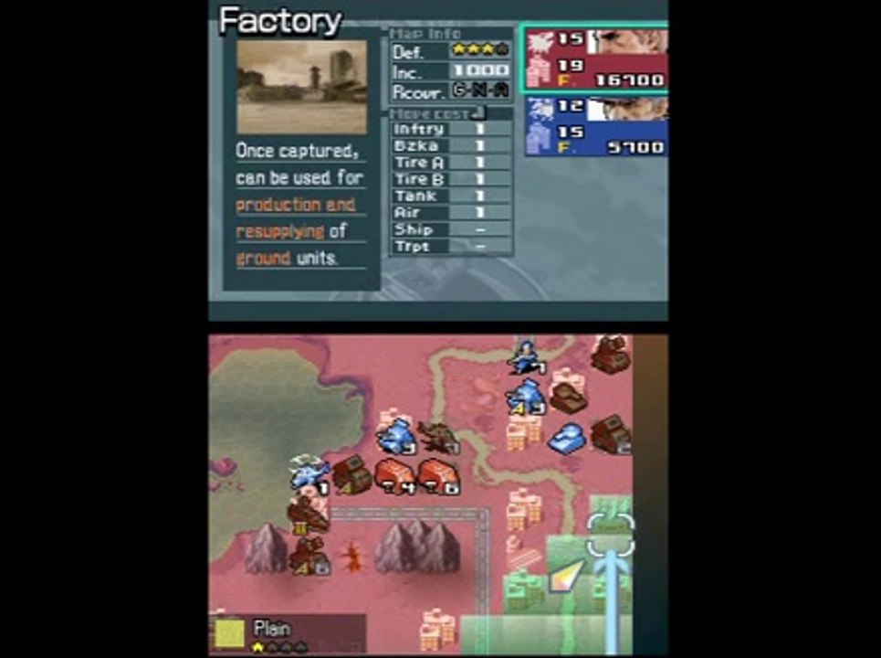 Advance Wars – Dark Conflict – Nintendo DS spill